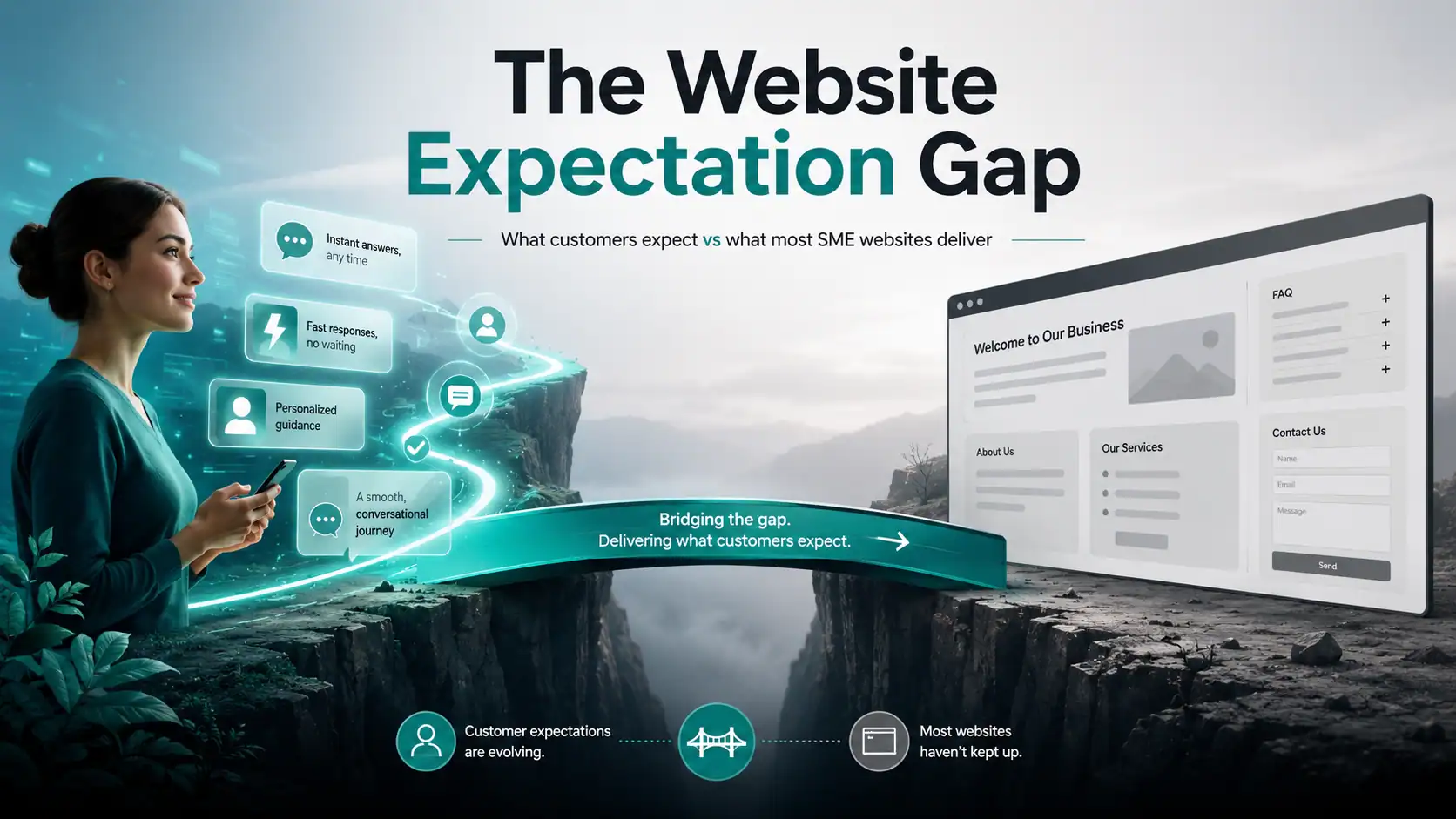 What Customers Now Expect from Your Website — And Why Your Website Still Doesn’t Deliver