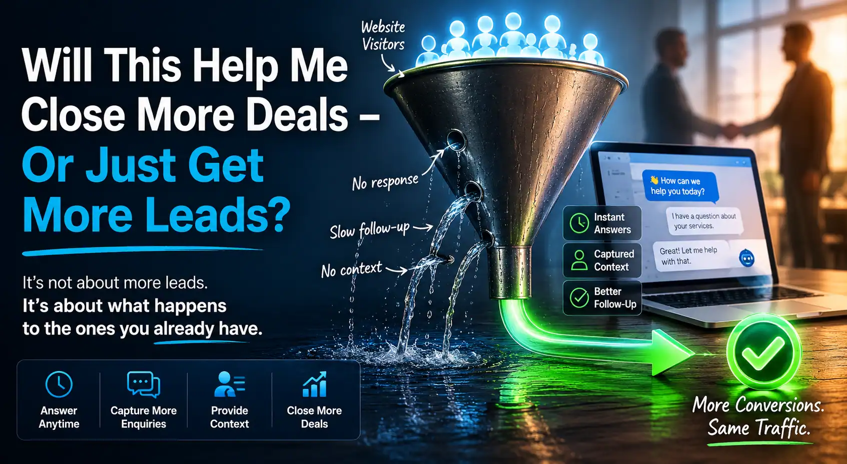 Will An Intelligent Website System Help Me Close More Deals — Or Just Get More Leads?