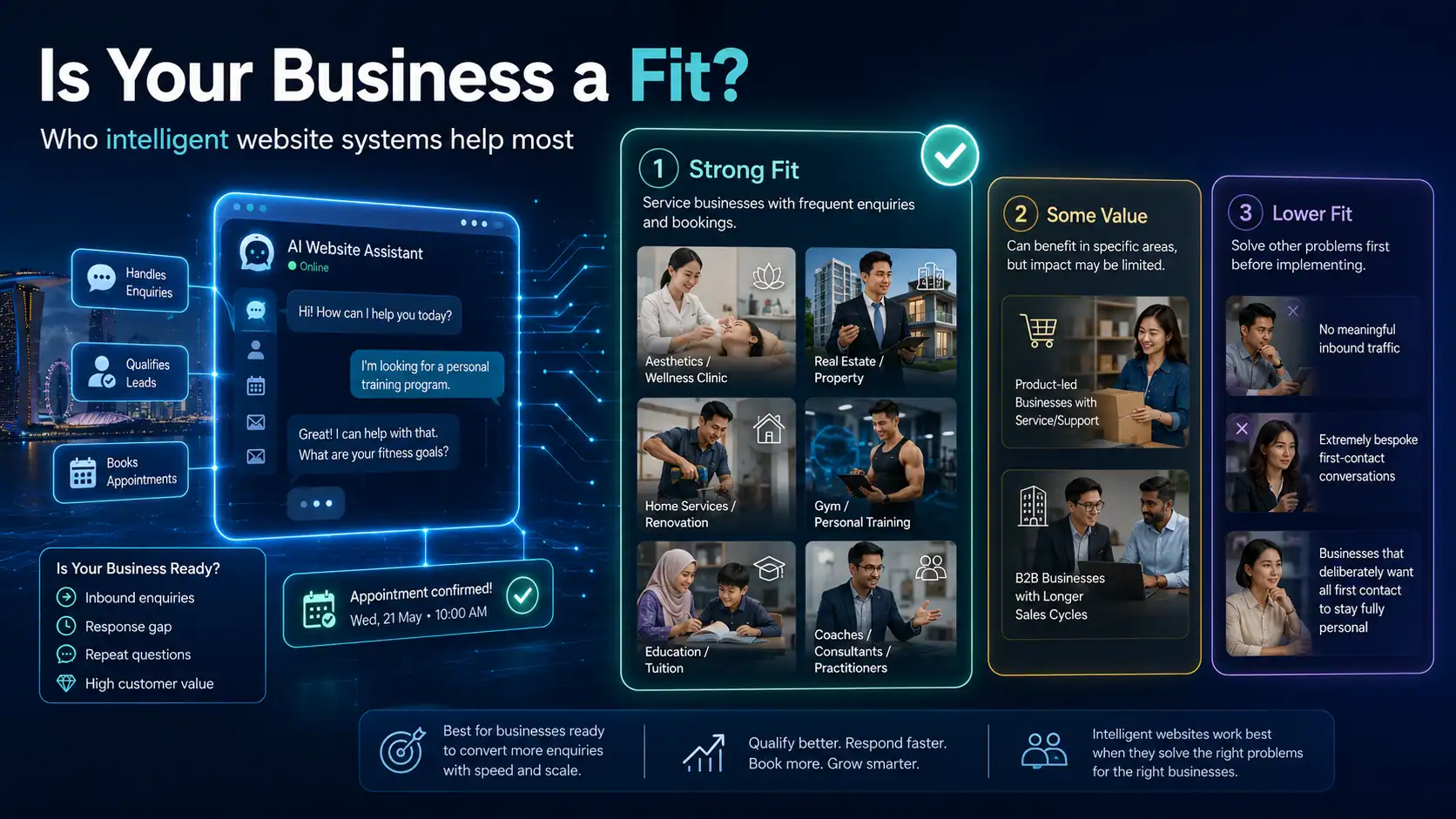 Will An Intelligent Website System Actually Work For My Type of Business?