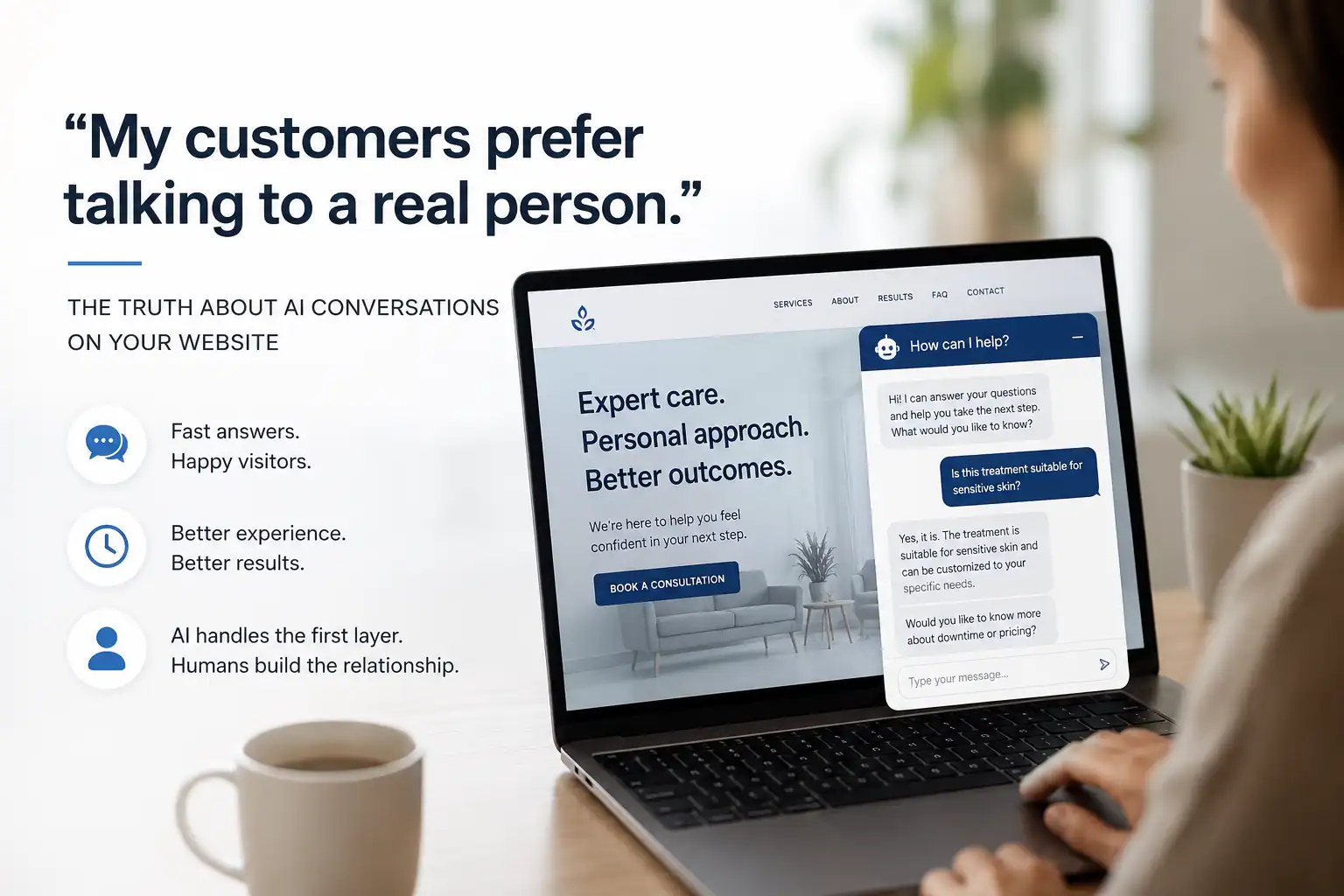 Will My Customers Actually Respond to an AI On My Website?